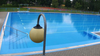 Areál koupaliště Hulín