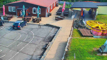 Sjezdovka skiareálu Hlubočky