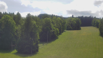 Dojezd hlavní sjezdovky