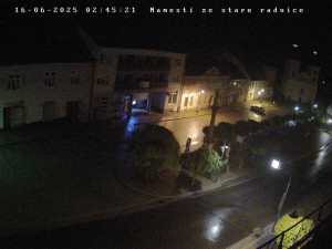 Město Bystřice nad Pernštejnem - Masarykovo náměstí  - 16.6.2025 v 02:45