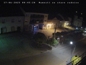 Město Bystřice nad Pernštejnem - Masarykovo náměstí  - 17.6.2025 v 00:45