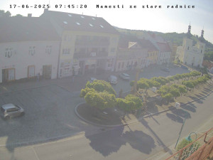 Město Bystřice nad Pernštejnem - Masarykovo náměstí  - 17.6.2025 v 07:45