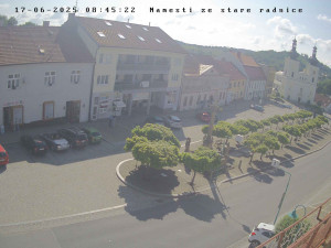 Město Bystřice nad Pernštejnem - Masarykovo náměstí  - 17.6.2025 v 08:45