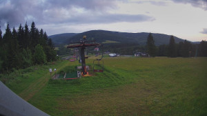 Skiarena R3 Ramzová - Horní část sjezdovky Skiareálu Ramzová - 17.6.2025 v 04:30