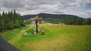 Skiarena R3 Ramzová - Horní část sjezdovky Skiareálu Ramzová - 17.6.2025 v 11:30