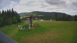 Skiarena R3 Ramzová - Horní část sjezdovky Skiareálu Ramzová - 17.6.2025 v 12:30