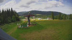 Skiarena R3 Ramzová - Horní část sjezdovky Skiareálu Ramzová - 17.6.2025 v 14:30