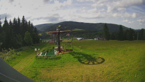 Skiarena R3 Ramzová - Horní část sjezdovky Skiareálu Ramzová - 17.6.2025 v 16:30