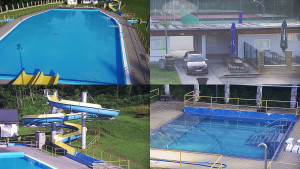 Koupaliště Rusava - Sdružené snímky - 17.6.2025 v 07:30