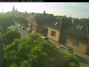 Město Bystřice pod Hostýnem - Bystřice pod Hostýnem, ulice Čs. brigády - 17.6.2025 v 18:45