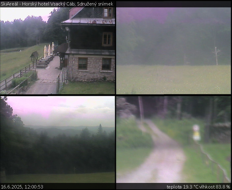 SkiAreál - Horský hotel Vsacký Cáb - Sdružený snímek - 16.6.2025 v 12:00 SkiAreál - Horský hotel Vsacký Cáb - Sdružený snímek - 16.6.2025 v 12:00