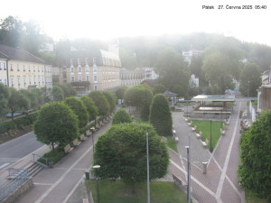 Město Jánské Lázně - Kolonáda, náměstí Svobody - 27.6.2025 v 05:45
