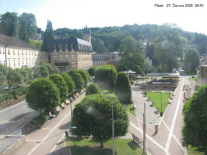 Město Jánské Lázně - Kolonáda, náměstí Svobody - 27.6.2025 v 08:45