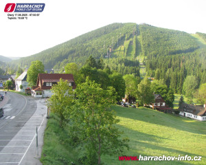 Město Harrachov - Střed města - 17.6.2025 v 07:01