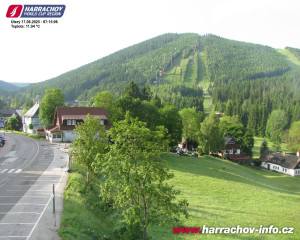 Město Harrachov - Střed města - 17.6.2025 v 07:16