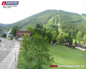 Město Harrachov - Střed města - 17.6.2025 v 07:31