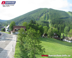 Město Harrachov - Střed města - 17.6.2025 v 07:46