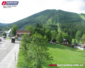 Město Harrachov - Střed města - 17.6.2025 v 08:46