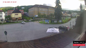 Město Rokytnice nad Jizerou - Střed obce Rokytnice nad Jizerou - 17.6.2025 v 07:45