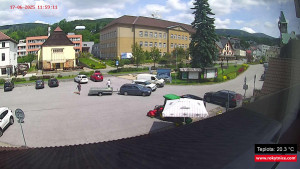 Město Rokytnice nad Jizerou - Střed obce Rokytnice nad Jizerou - 17.6.2025 v 12:00