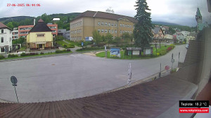 Město Rokytnice nad Jizerou - Střed obce Rokytnice nad Jizerou - 27.6.2025 v 06:45