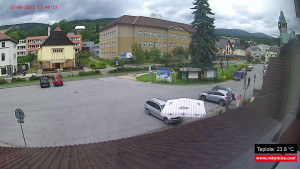 Město Rokytnice nad Jizerou - Střed obce Rokytnice nad Jizerou - 27.6.2025 v 13:45