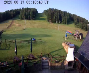 Skiareál Horní Podluží - Nástupní stanice vleků Horní Podluží - 17.6.2025 v 06:15