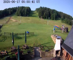 Skiareál Horní Podluží - Nástupní stanice vleků Horní Podluží - 17.6.2025 v 07:00