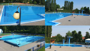 Koupaliště Hulín - Areál koupaliště Hulín - sdružené snímky - 18.6.2025 v 08:30