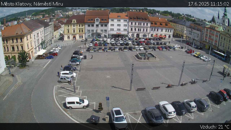Město Klatovy - Náměstí Míru - 17.6.2025 v 11:15 Město Klatovy - Náměstí Míru - 17.6.2025 v 11:15