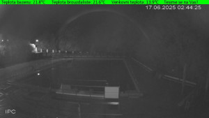 Koupaliště Osíčko - Hlavní bazen - 17.6.2025 v 02:45
