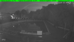 Koupaliště Osíčko - Hlavní bazen - 17.6.2025 v 03:45