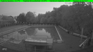 Koupaliště Osíčko - Hlavní bazen - 17.6.2025 v 04:15