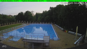 Koupaliště Osíčko - Hlavní bazen - 17.6.2025 v 04:45