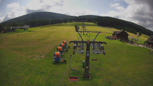 Skiarena R3 Ramzová - Dolní část sjezdovky Skiareálu Ramzová - 17.6.2025 v 10:00