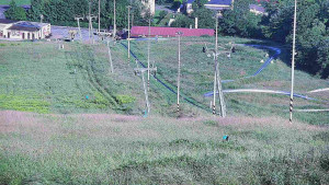 Skiareál Hlubočky - Horní část sjezdovky skiareálu Hlubočky - 17.6.2025 v 07:40