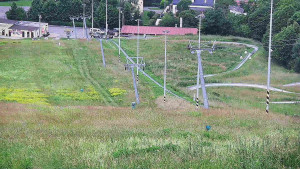 Skiareál Hlubočky - Horní část sjezdovky skiareálu Hlubočky - 17.6.2025 v 10:55