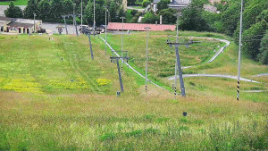 Skiareál Hlubočky - Horní část sjezdovky skiareálu Hlubočky - 17.6.2025 v 14:55