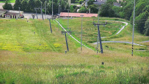 Skiareál Hlubočky - Horní část sjezdovky skiareálu Hlubočky - 17.6.2025 v 16:55