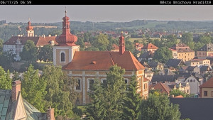 Město Mnichovo Hradiště - Panorama Mnichova Hradiště - 17.6.2025 v 07:00