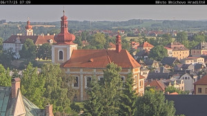 Město Mnichovo Hradiště - Panorama Mnichova Hradiště - 17.6.2025 v 07:15