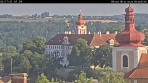 Město Mnichovo Hradiště - Panorama Mnichova Hradiště - 17.6.2025 v 07:30