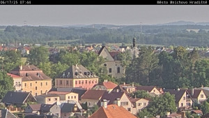 Město Mnichovo Hradiště - Panorama Mnichova Hradiště - 17.6.2025 v 07:45