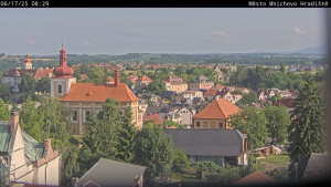 Město Mnichovo Hradiště - Panorama Mnichova Hradiště - 17.6.2025 v 08:30