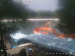 Letní koupaliště Ostrava Poruba - Tobogán a skluzavky - 24.6.2025 v 08:45