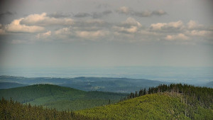 Horský hotel Volareza - Praděd - Panorama do údolí - 17.6.2025 v 14:00