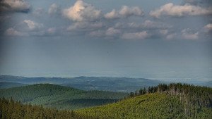 Horský hotel Volareza - Praděd - Panorama do údolí - 17.6.2025 v 17:30