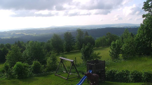Chata Myslivna SKP Olomouc - Pohled do krajiny - 17.6.2025 v 08:00