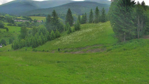Ski areál Branná - Ski Branná - horní kamera - 17.6.2025 v 11:00