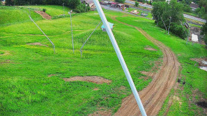 Skiareál Karolinka  - Spodní část sjezdovky skiareálu Karolinka - 17.6.2025 v 05:15